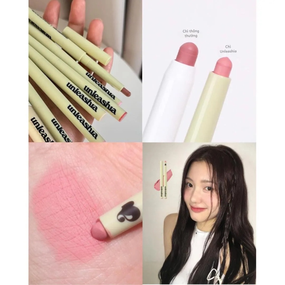 Chì kẻ môi Unleashia Oh! Happy Day Lip Pencil 0.8g tạo hiệu ứng viền môi
