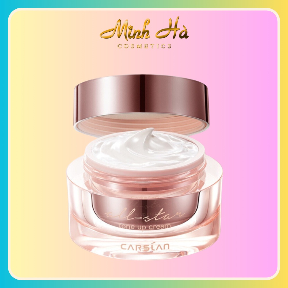 Kem nâng tông Carslan All Star Tone Up Cream 50g dưỡng ẩm che khuyết điểm hiệu quả