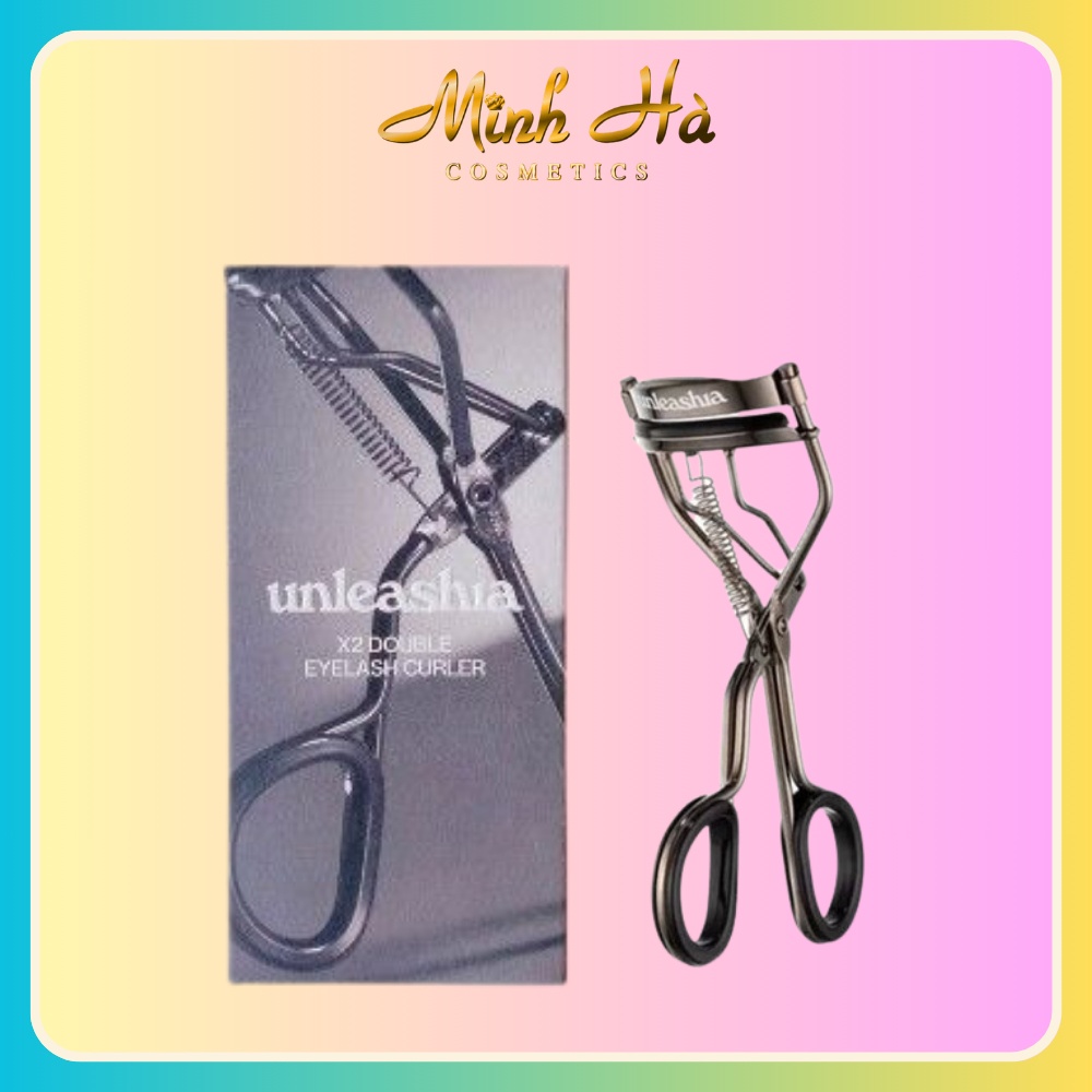 Bấm mi Unleashia X2 Double Eyelash Curler 10g làm cong và dày mi