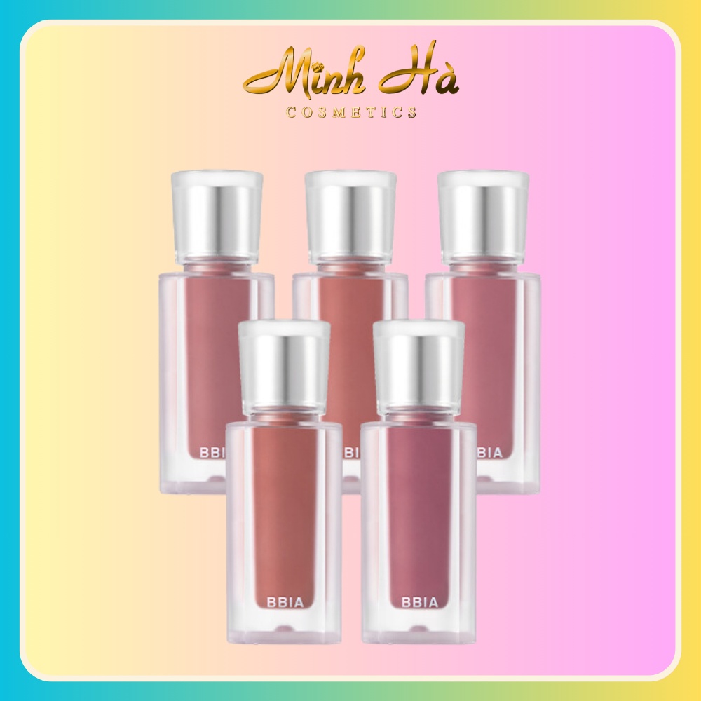 Son kem Bbia Last Velvet Lip Tint MLBB Edition 5g lên màu chuẩn lâu trôi