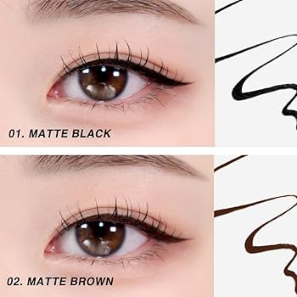 Kẻ mắt nước Bbia Never Die Brush Eyeliner 0.4g nét mực đậm và chống nước