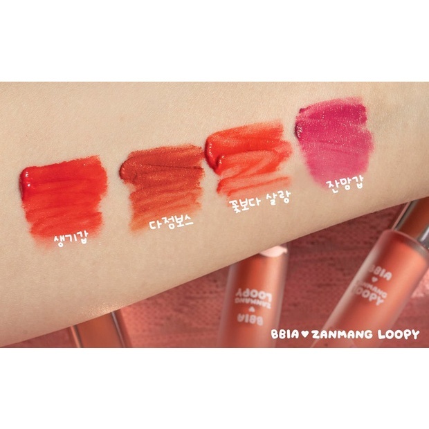 Son Bbia Last Velvet Lip Tint Version Zanmang Loopy 5g cho đôi môi thêm yêu kiều
