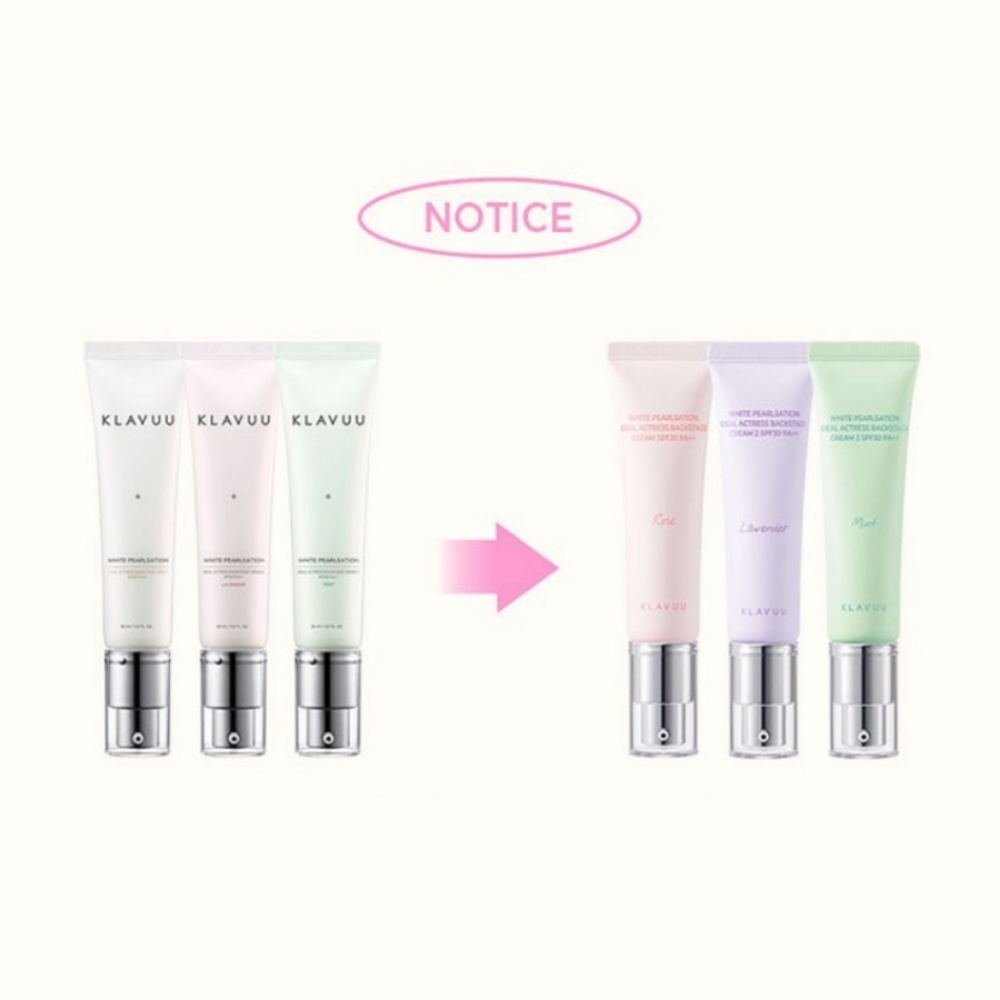 Kem lót Klavuu White Pearlsation Ideal Actress Backstage Cream SPF30 Pa++ 30ml dưỡng ẩm giúp làm nổi bật vẻ đẹp tự nhiên