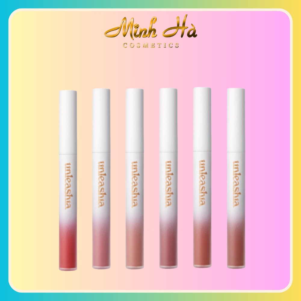 Son kem Unleashia Luv Hug Velvet Tint 3.4g bền màu lâu trôi