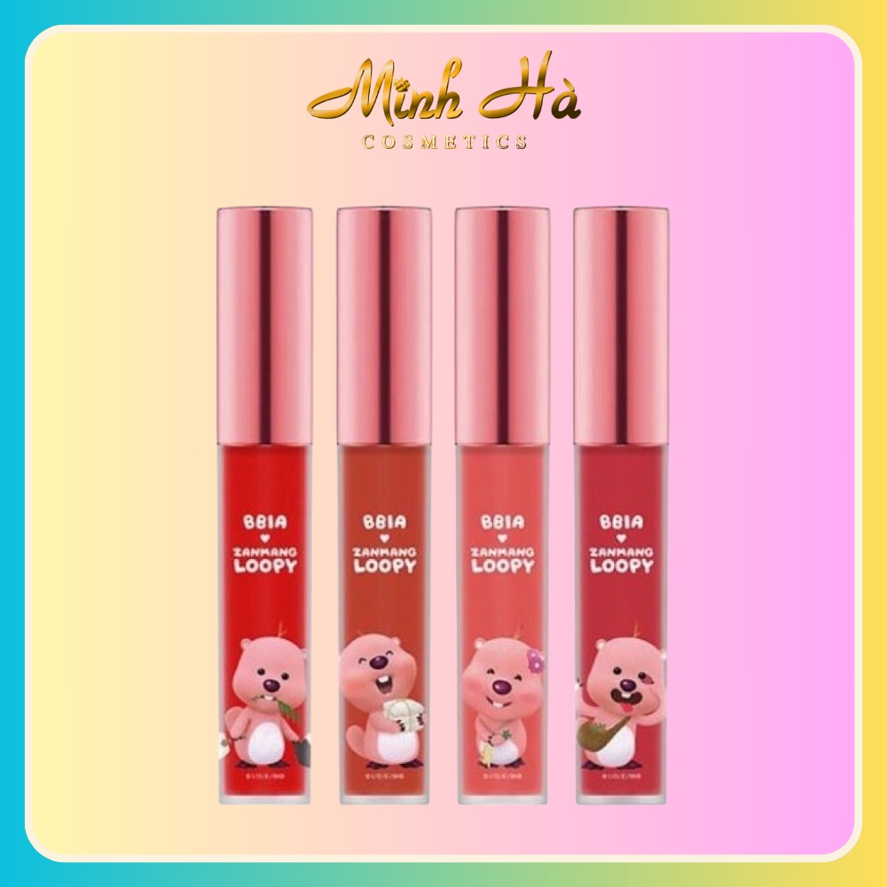 Son Bbia Last Velvet Lip Tint Version Zanmang Loopy 5g cho đôi môi thêm yêu kiều