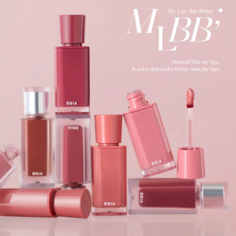Son tint bóng Bbia Glow Tint MLBB Edition 3.2g giữ môi căng bóng bám màu tốt