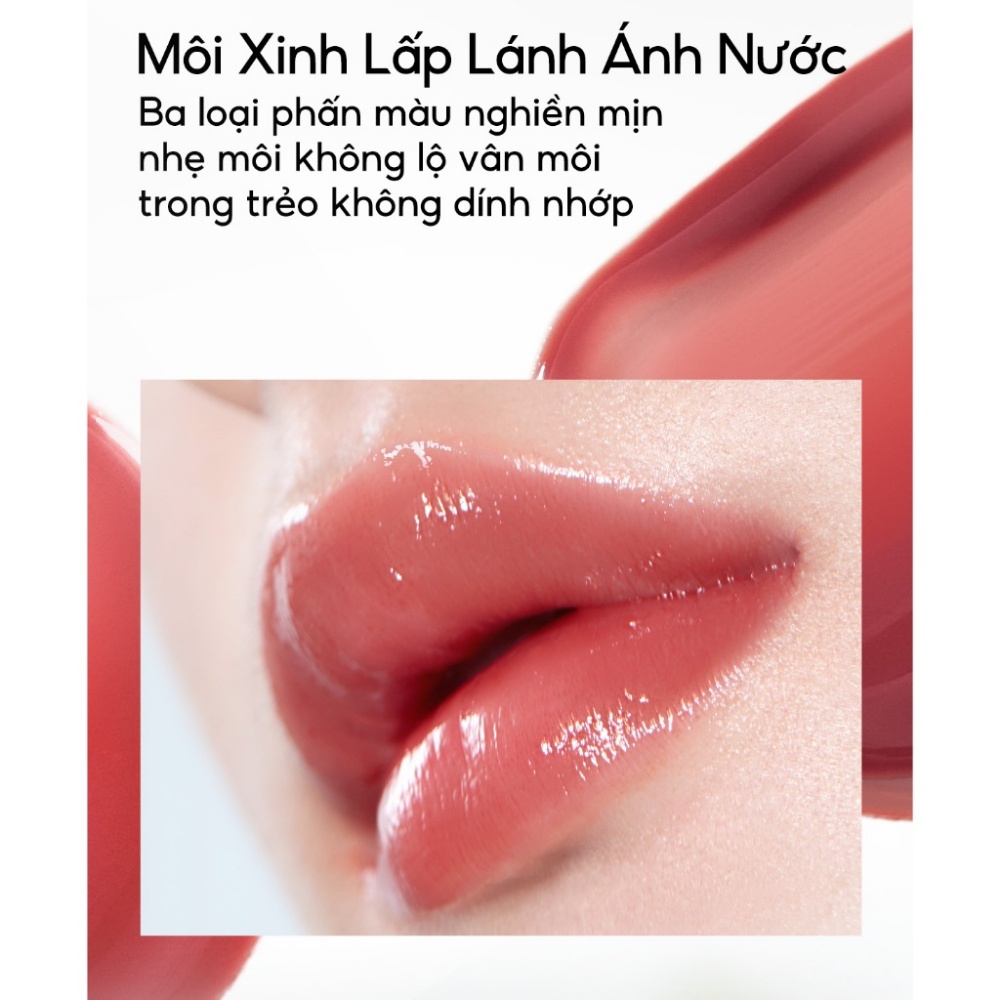 Son Carslan Lip Glow Serum 4.5g dưỡng ẩm môi làm sáng nếp nhăn trong 28 ngày