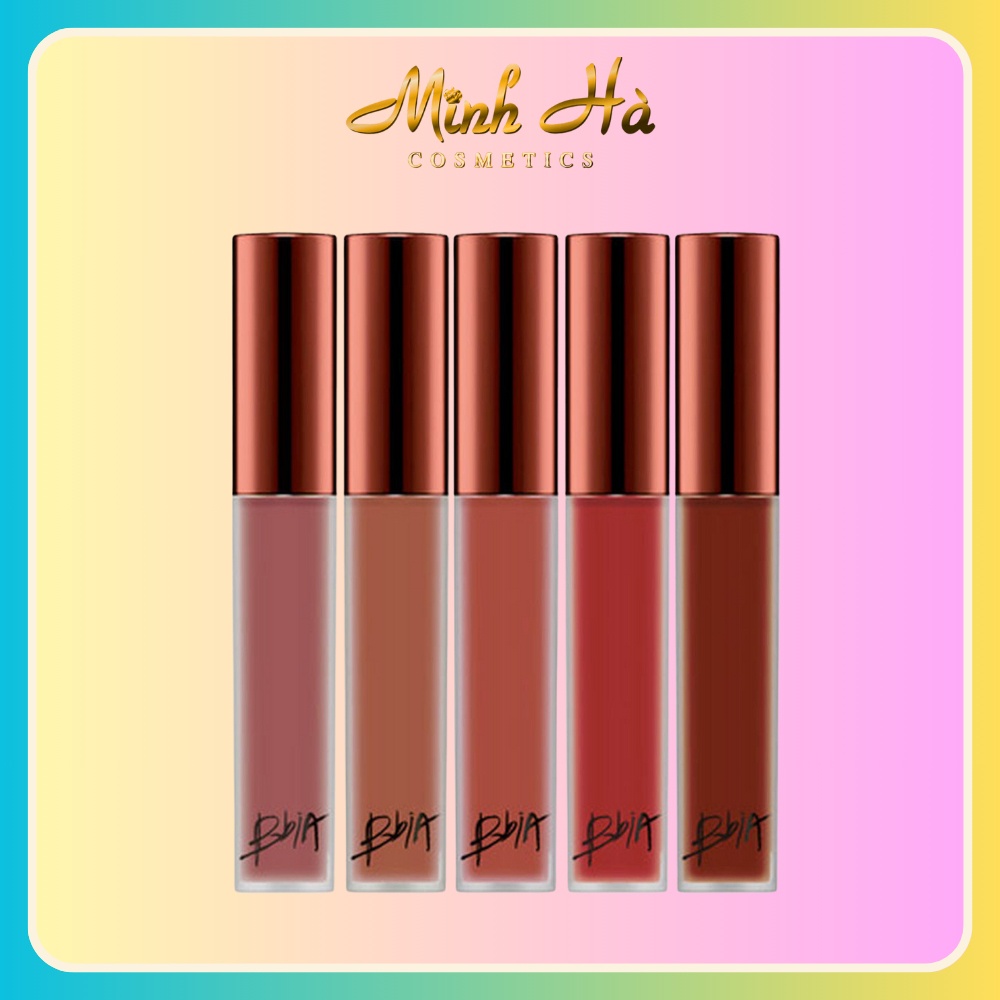 Son kem lì Bbia Last Velvet Lip Tint Version 5 Note Series 5g chất son chuẩn mịn lì