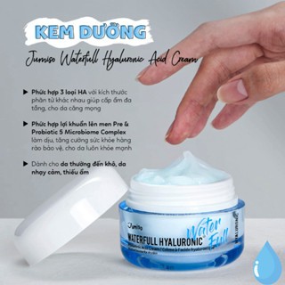 Kem dưỡng ẩm cấp nước Jumiso Waterfull Hyaluronic Acid Cream 50g dưỡng ẩm tối ưu nuôi da khoẻ mạnh