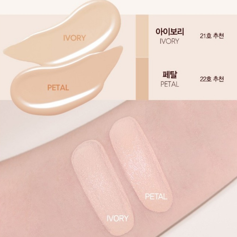 Phấn nước Espoir Pro Tailor Be Velvet Cover Cushion Sakura + Cherry Blossom Edition 13gr mỏng nhẹ, mềm mịn