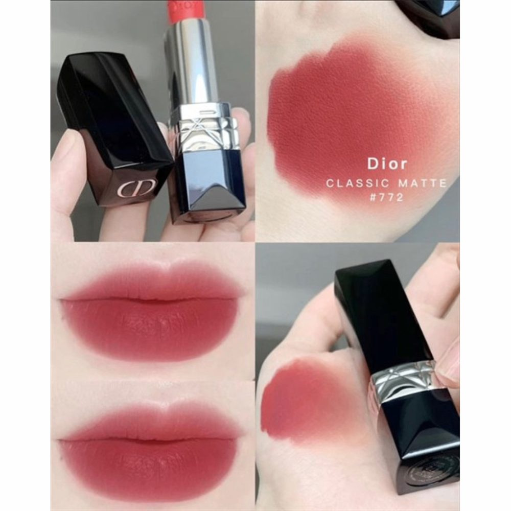 Son thỏi Dior Rouge Velvet fullsize 3.5g chất son mịn mượt, độ bền màu cao
