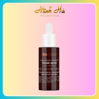 Tinh chất Ekseption Hyaluronic Niacin Mixlab 75ml hỗ trợ giảm mụn xóa thâm