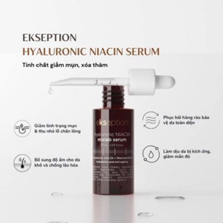 Tinh chất Ekseption Hyaluronic Niacin Mixlab 75ml hỗ trợ giảm mụn xóa thâm