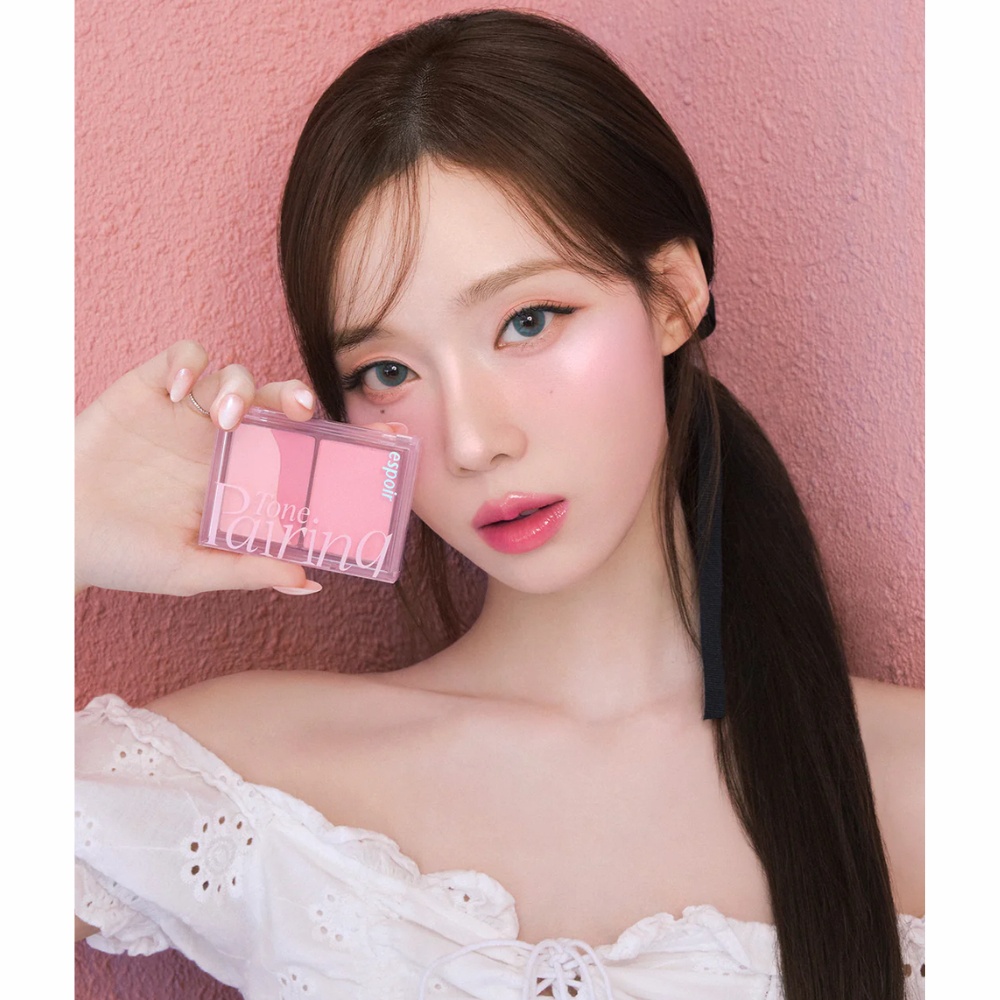 Phấn má hồng Espoir Tone Pairing Cheek 9.6g trang điểm và tạo chiều sâu cho khuôn mặt