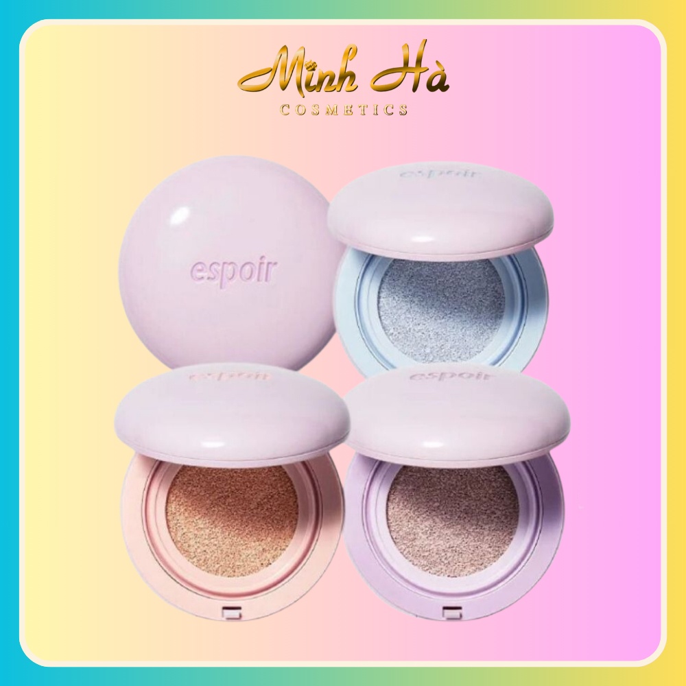 Phấn nước Espoir Dewlike Jello Tone Up Cushion SPF 50+ PA +++ 15g nâng tone nhẹ nhàng và dưỡng ẩm cho da