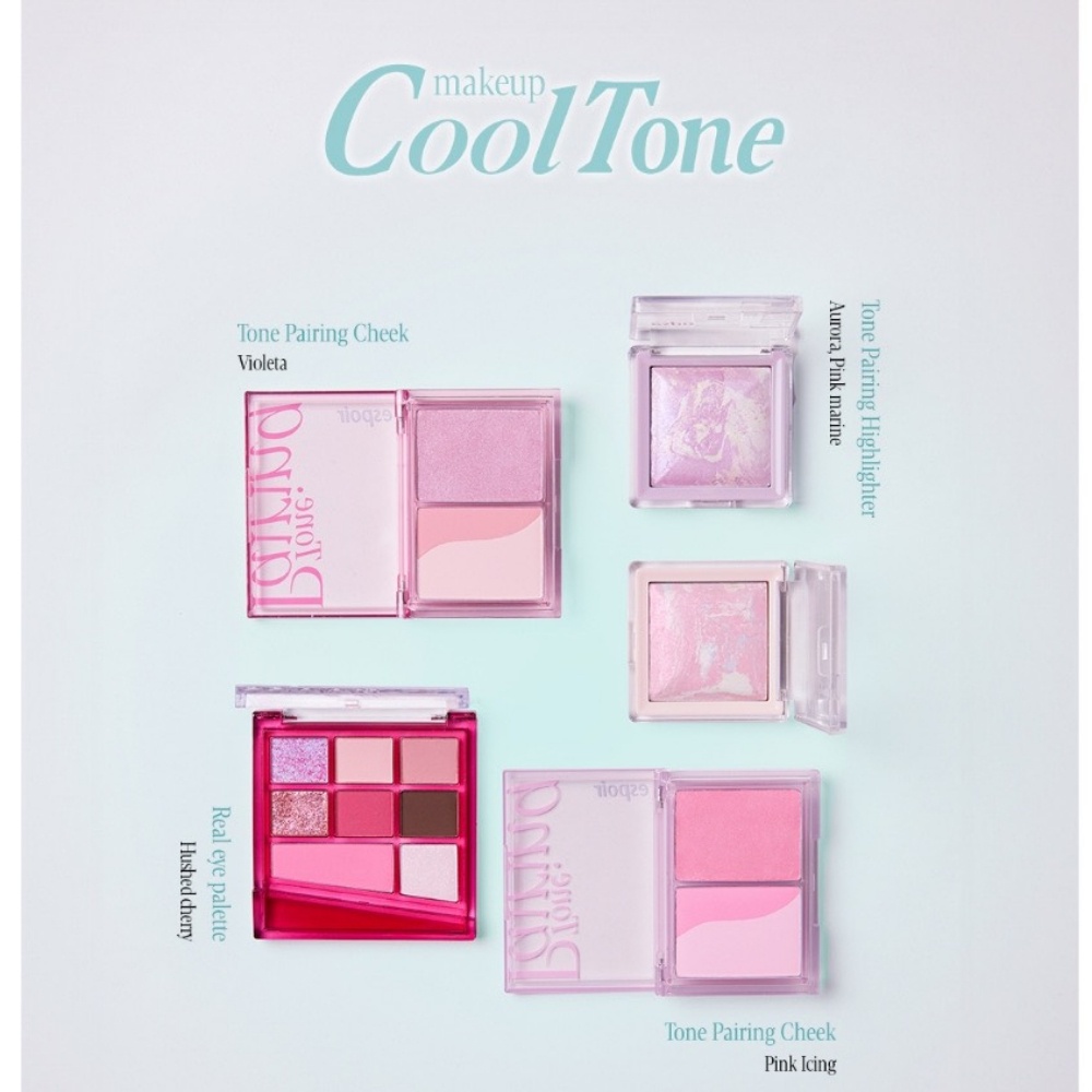 Phấn bắt sáng Espoir Tone Pairing Highlighter 9.6g trang điểm và tạo điểm nhấn cho khuôn mặt