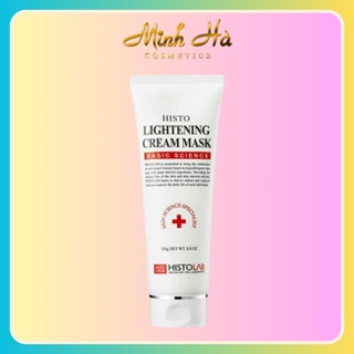 Mặt nạ dưỡng trắng da Histolab Histo Lightening Cream Mask 250g làm dịu cung cấp dưỡng chất cho da