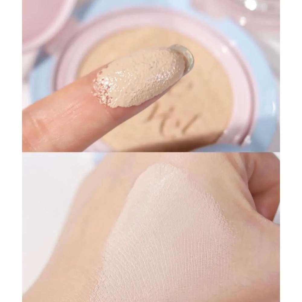 Phấn nước Espoir Pro Tailor Be Velvet Cover Cushion Sakura + Cherry Blossom Edition 13gr mỏng nhẹ, mềm mịn