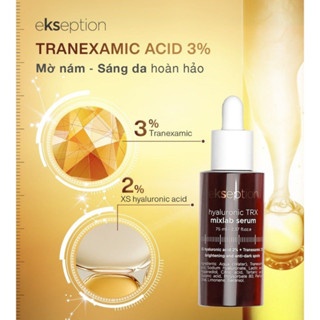 Tinh chất Ekseption Hyaluronic TRX Mixlab Serum 75ml giúp sáng da làm mờ thâm nám