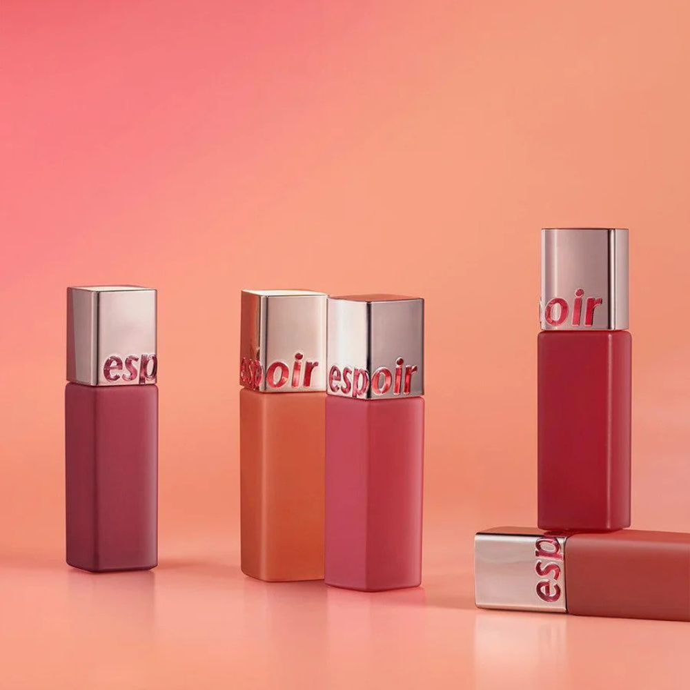 Son kem lì Espoir Couture Lip Tint Pure Velvet 7.5g lên màu chuẩn bám màu tốt