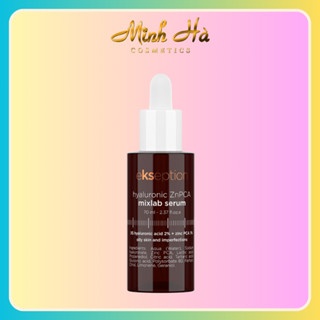 Tinh chất Ekseption Hyaluronic ZnPCA Mixlab Serum 75ml hỗ trợ giảm mụn kiểm soát dầu nhờn