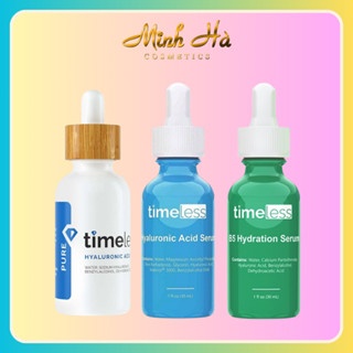 Serum Timeless 30ml đủ loại (Vitamin B5, Coenzyme, Matrixyl S6 , HA , Argan Oil , Squalane Oil , Matrixyl 3000)