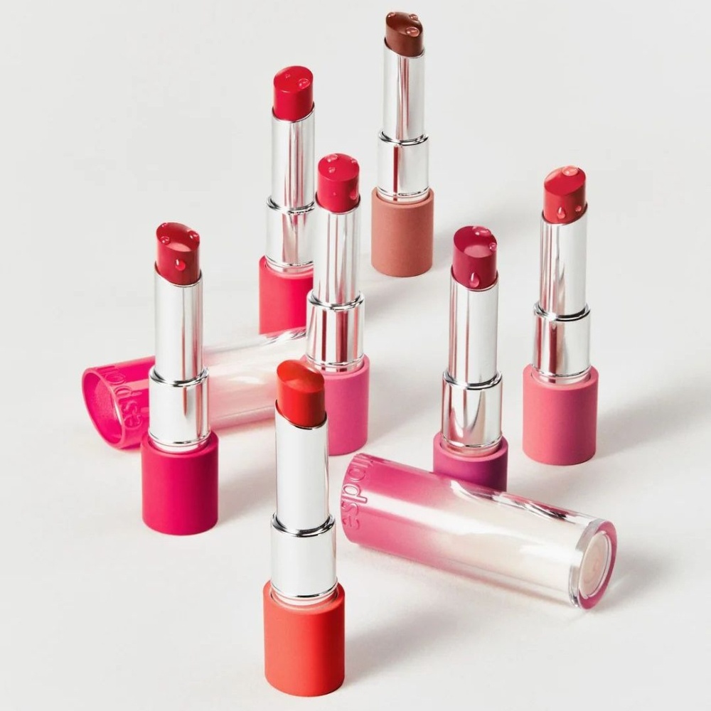 Son dưỡng có màu Espoir Nowear Lipstick Balming Glow 10g kết cấu nhẹ làm mềm môi