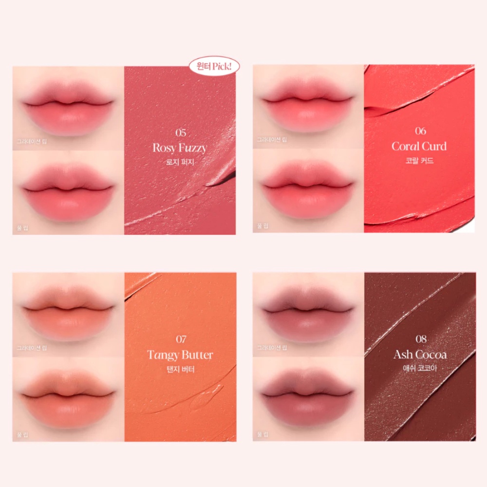 Son thỏi Espoir Nowear Lipstick Volume Matte 10g mịn lì mềm mại