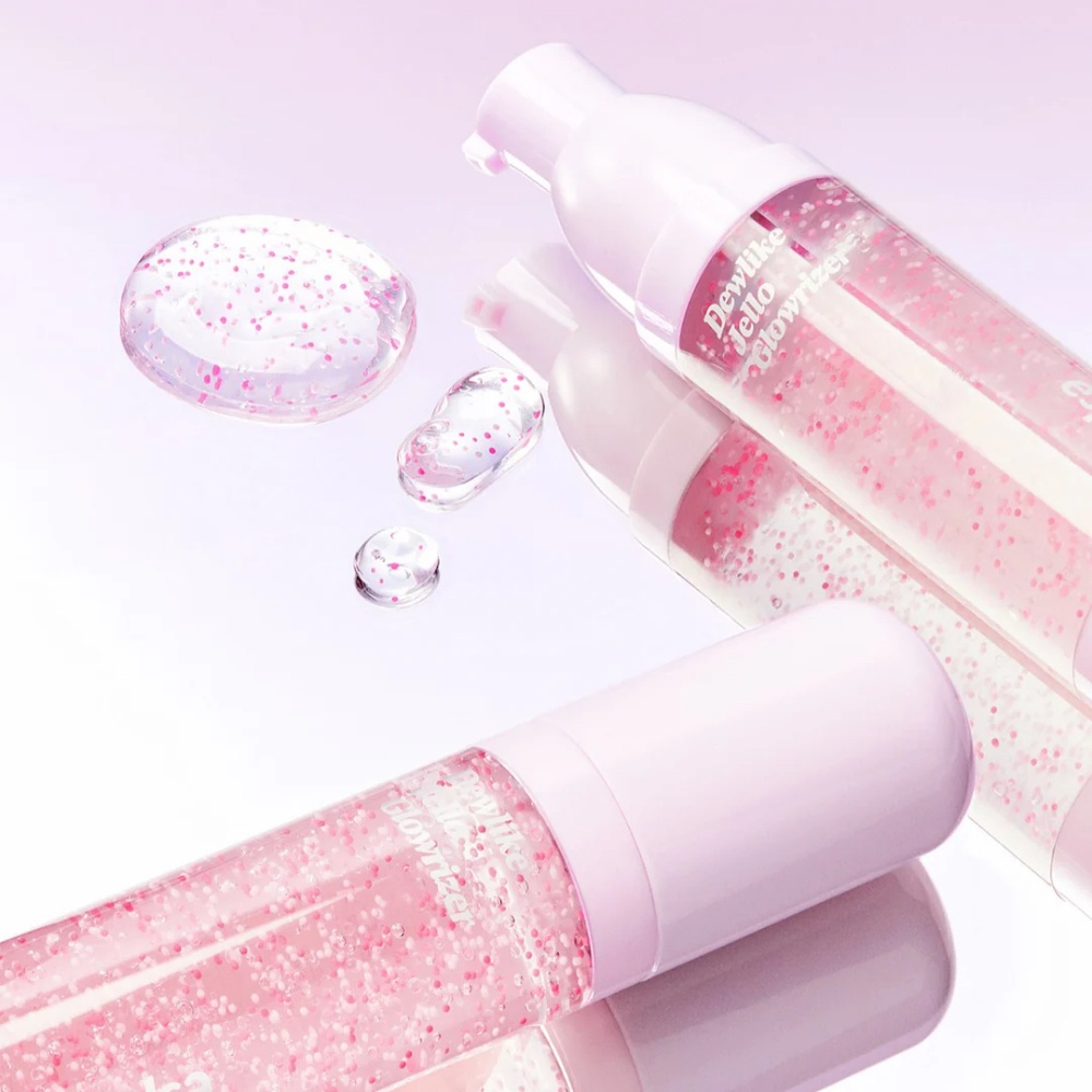 Kem lót trang điểm dạng gel Espoir Dewlike Jello Glowrizer 40ml cấp ẩm cho lớp nền hoàn hảo