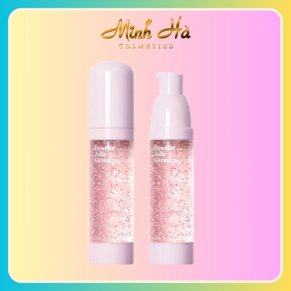 Kem lót trang điểm dạng gel Espoir Dewlike Jello Glowrizer 40ml cấp ẩm cho lớp nền hoàn hảo