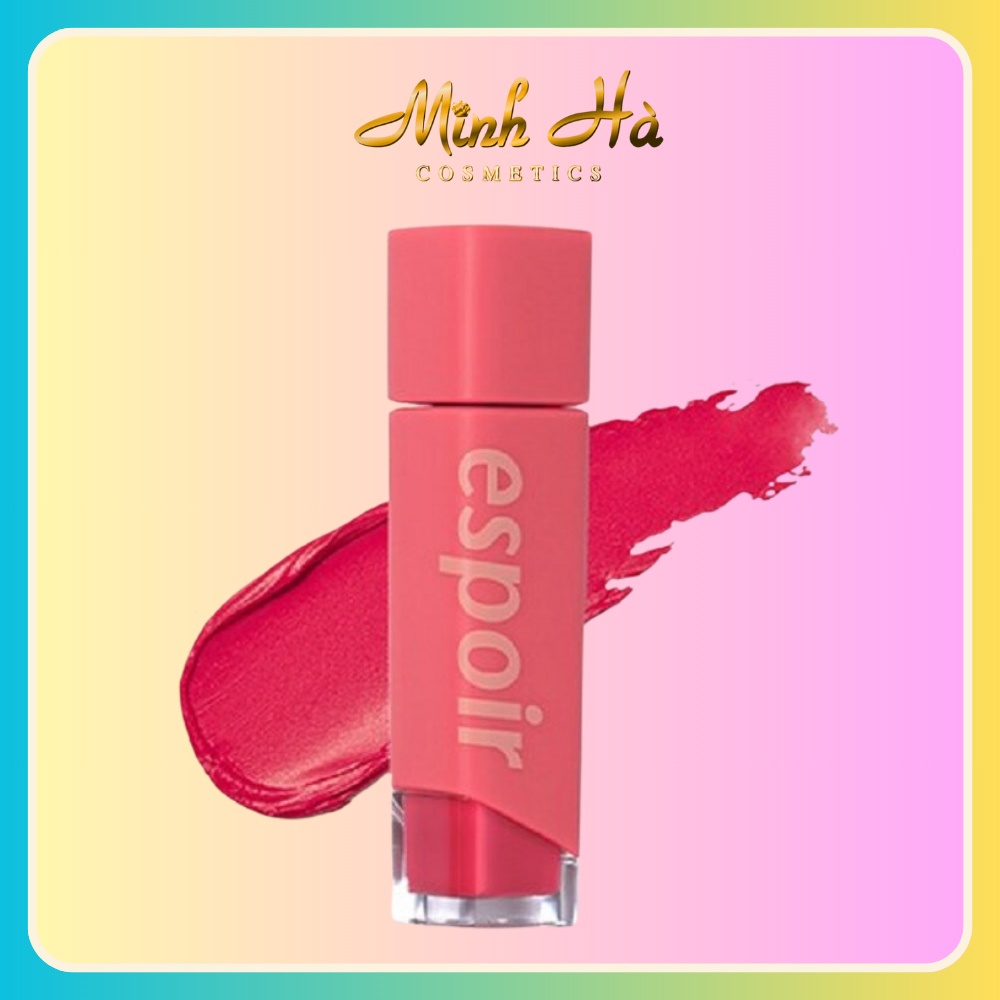 Son kem Espoir New Couture Lip Fluid Velvet 7g lớp finish lỳ cho đôi môi trông đầy đặn