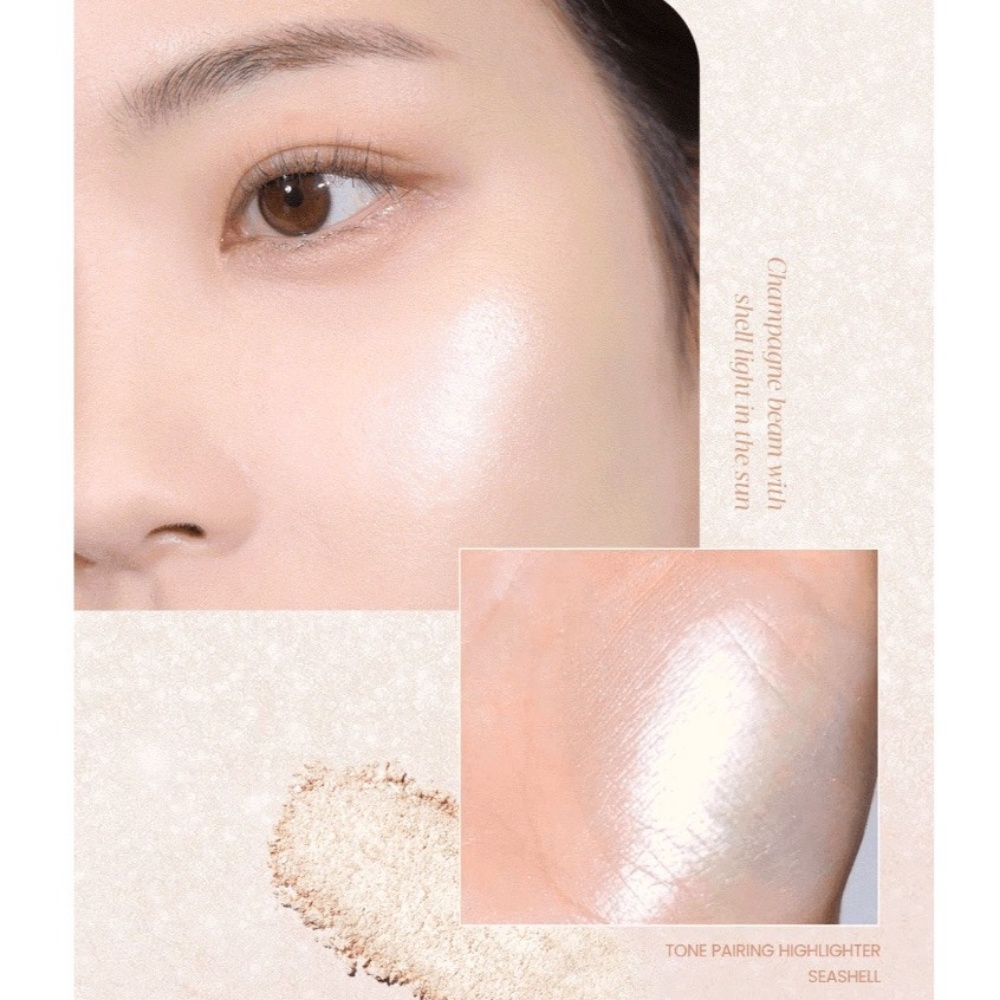 Phấn bắt sáng Espoir Tone Pairing Highlighter 9.6g trang điểm và tạo điểm nhấn cho khuôn mặt