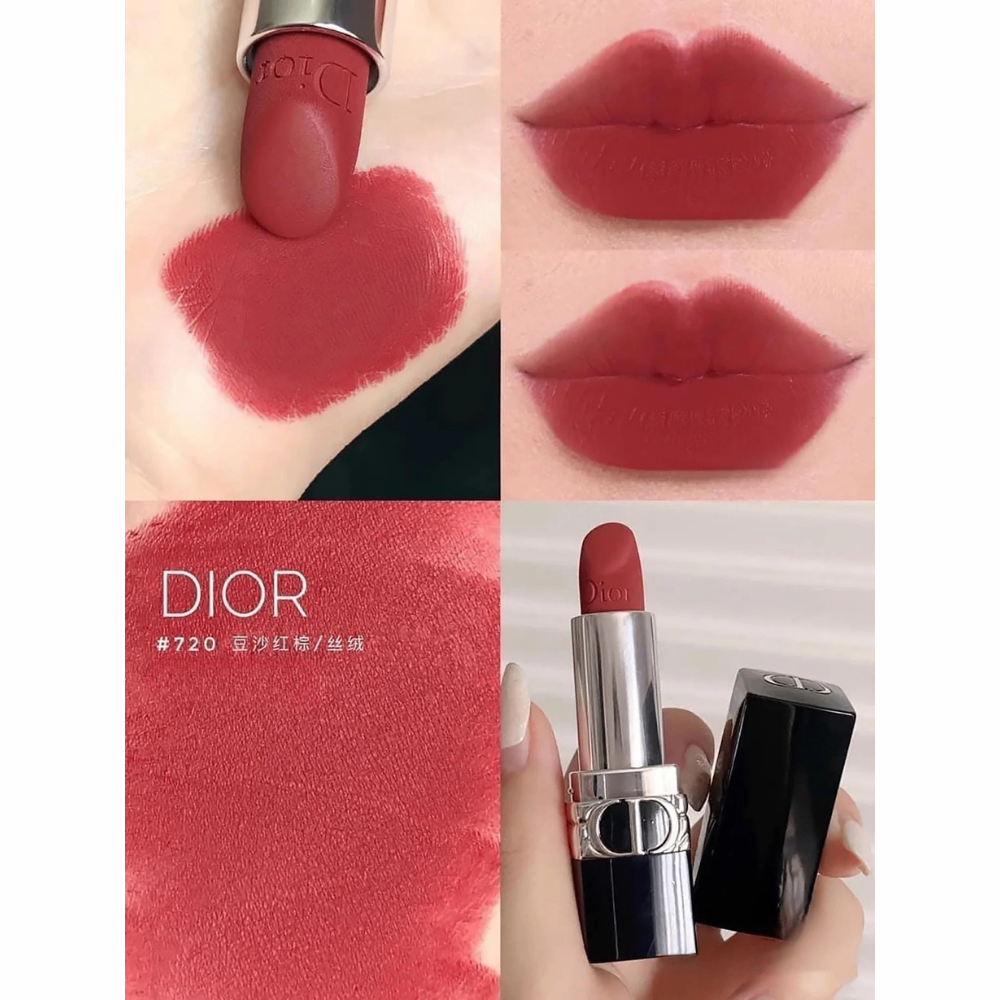 Son thỏi Dior Rouge Velvet fullsize 3.5g chất son mịn mượt, độ bền màu cao