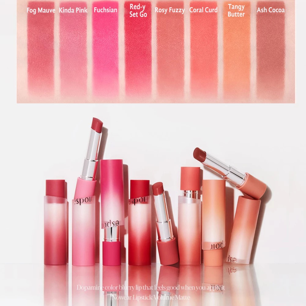 Son thỏi Espoir Nowear Lipstick Volume Matte 10g mịn lì mềm mại
