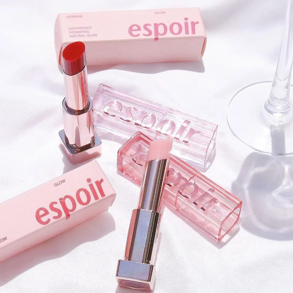 Son dưỡng Espoir Nowear Glow Lip Balm 4.5g dưỡng ẩm giúp môi căng mọng