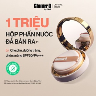 Phấn nước GLAMRR Q Long Wear DD Cushion SPF50/PA+++ 15g mỏng nhẹ kiềm dầu hiệu quả