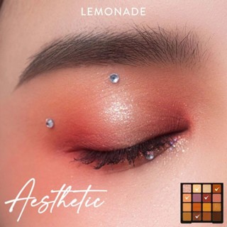 Bảng phấn mắt 16 ô Lemonade Aesthetic Eyeshadow Palette 20.8g bám màu tốt, giữ màu lâu trôi