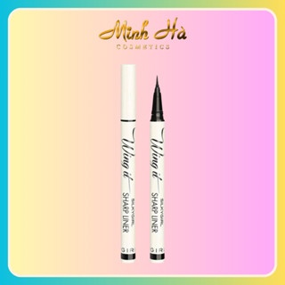 Bút dạ kẻ mắt SilkyGirl Wing It Sharp Liner 01 Super Black 0.5g cho đôi mắt thêm sắc nét