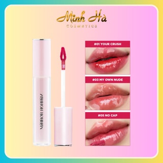 Son tint bóng Lemonade Mirror Mirror Water Tint Version 2 4g bền màu lâu trôi kết cấu mỏng nhẹ