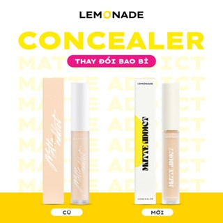 Kem che khuyết điểm Lemonade Matte Addict Concealer 3g kiềm dầu bên màu