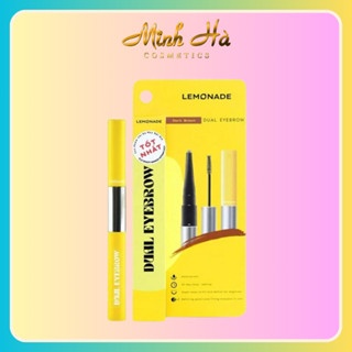 Chì kẻ mày 2 đầu Lemonade Dual Eyebrow Want It Got It 4g tiện lợi lâu trôi