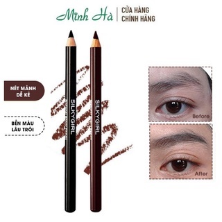 Chì kẻ mày Silkygirl Natural Brow Pencil 1.14g cho hàng chân mày thêm đẹp cuốn hút và nổi bật