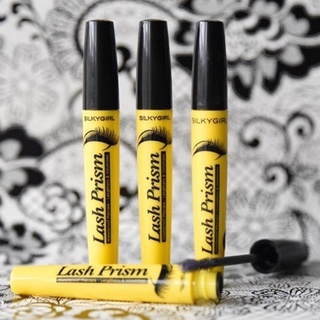 Mascara SilkyGirl Lash Prism 01 Blackest Black 5ml cho hàng mi trở nên dày hơn và dài lên cong vút