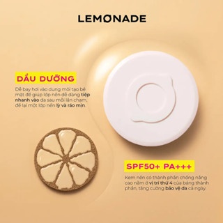 Phấn nước Lemonade Super Matte Cushion 15g che phủ tốt, kiềm dầu, lâu trôi