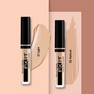 Che khuyết điểm Silkygirl Fix It Liquid Concealer 2ml lớp nền mịn mượt hoàn hảo không tì vết