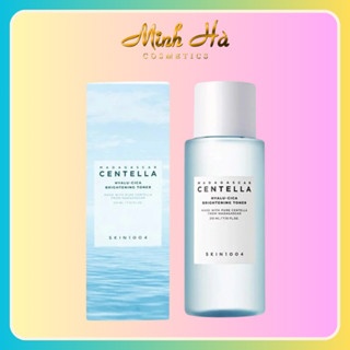Nước hoa hồng Skin1004 Madagascar Centella Hyalu-cica Brightening Toner 210ml cấp nước và độ ẩm cho da