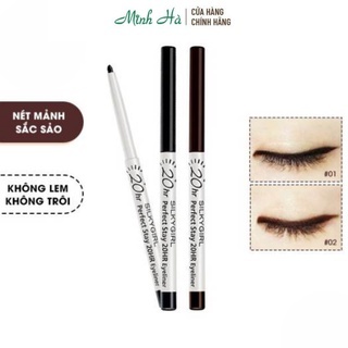 Chì kẻ mắt Silkygirl Perfect Stay 20hr 0.28g chống thấm nước, chống lem cho đôi mắt thêm sắc nét