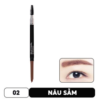 Chì kẻ mày SilkyGirl Hi Definition Brow Liner 0.35g chì kẻ mày 2 đầu giúp định hình chân mày rõ nét