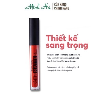 Son kem lì Silkygirl Gen Matte 3.8ml cấp ẩm nhẹ môi cho đôi môi thêm xinh xắn