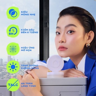 Phấn phủ bột Lemonade Supermatte No Makeup Loose Powder 9g nhẹ tênh, siêu kiềm dầu